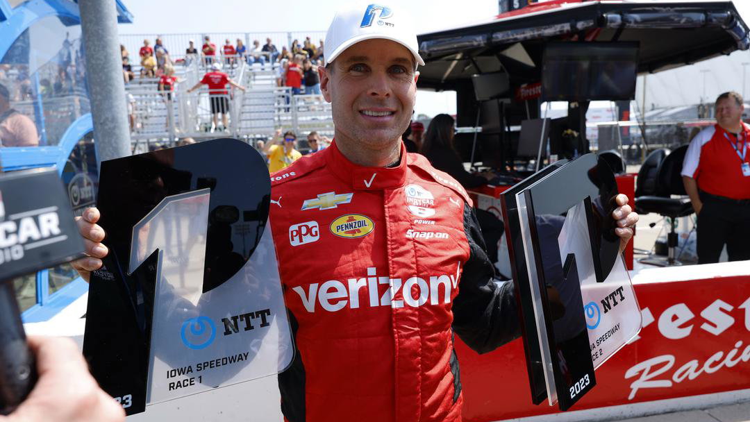 Will Power, Team Penske at Iowa Speedway